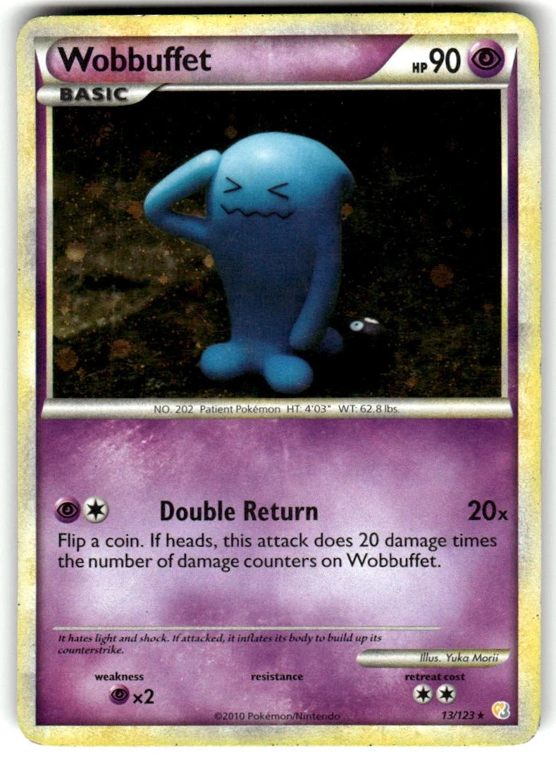 Wobbuffet 13/123 Heartgold & Soulsilver for sale | eBay