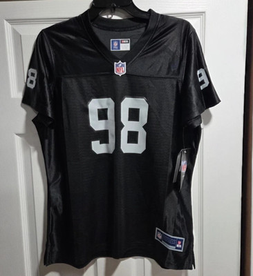 Fanatics Maxx Crosby #98 Las Vegas Raiders NFL Pro Line Jersey Women's sz L $130