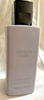 New Giorgio Armani Armani Code Body Lotion For Women 6.7 oz 200 ml France