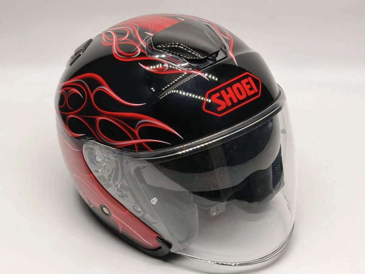 SHOEI Red Open Faces Helmets for sale | eBay