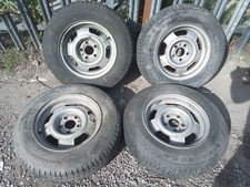 VOLVO 240 244 245 264 265 260 4x STEEL WHEELS RIM TYRE 5x108