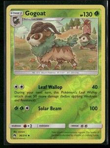 gogoat pokemon card Pokemon TCG - Gogoat X&Y Promo Holographic Card XY16