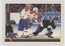 1993-94 Topps Premier Mathieu Schneider #163 1m8