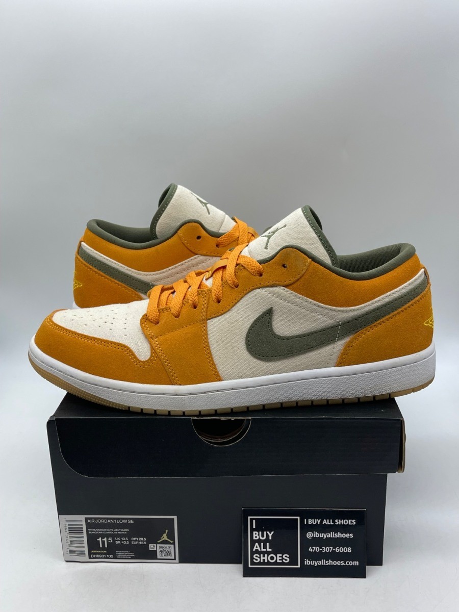 Jordan 1 Low SE Light Curry Size 11.5 | eBay