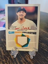 2026 Topps Heritage Brooks Lee Clubhouse Collection Relic Minnesota Twins CCR-BL