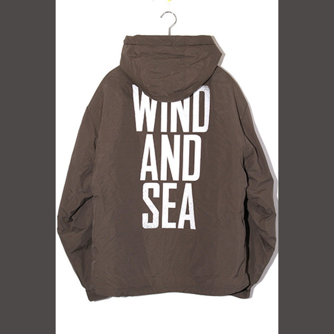WINDANSEA WIND AND SEA WARM SHELL PAD HOODIE JACKET PADS XL OLIVE 