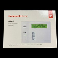 Honeywell 6160 Custom Alpha Keypad - Latest Edition , Brand New Sealed