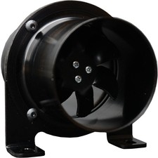 Revotec Alloy In-Line Motorsport/Car/Rally Air Blower Fan - 3'' Inlet / Outlet