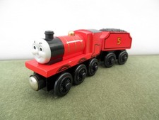 Learning Curve Wooden Railway James 2002 Thomas Tank Engine & Friends - Unboxed