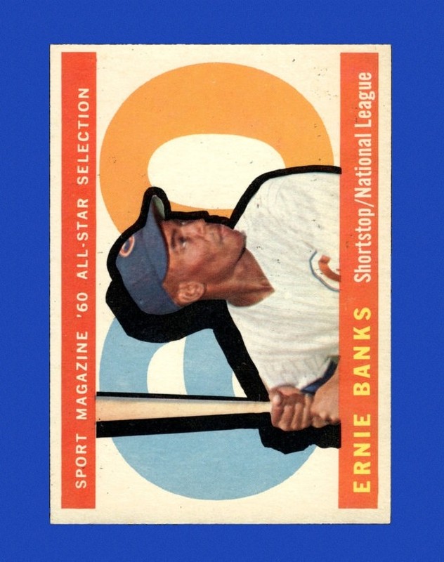 1960 Topps Set-Break #560 Ernie Banks As NR-MINT *GMCARDS*
