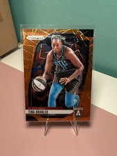 2024 Panini Prizm WNBA - Tina Charles #36 Orange Velocity Prizm