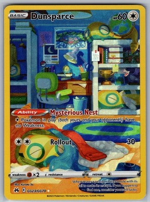 Dunsparce GG23/GG70 - Galarian Gallery - NM - Crown Zenith - Pokemon TCG