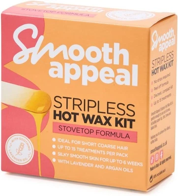 Smooth Appeal Facial Hair Remover Wax - Original Stove-top Heating Wax Formula