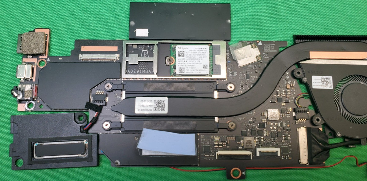 Microsoft Surface Go 1943 i5-1035G1 @1.00GHz Motherboard 8GB 256GB