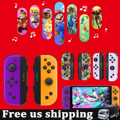 For Nintendo Switch Joy Con Controller Gamepad Wireless Pair Left & Right Set