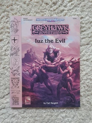 AD&D 2nd Edition  Greyhawk Adventures - Iuz The Evil - Komplett - Bild 1 von 4