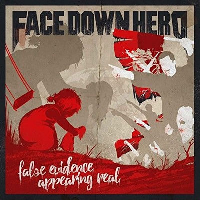 FACE DOWN HERO - FALSE EVIDENCE APPEARING REAL - Vinyl Record - G11501z