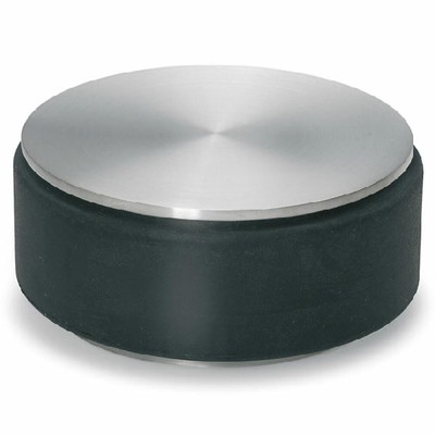 Blomus Türstopper 1 kg Stop für schwere Türen Kratzschutz Ø 9 cm Edelstahl 68307