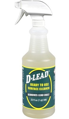 D-Lead Surface Cleaner Ready-to-Use 32 oz Bottle with Sprayer 331PD-RT-032