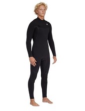 Billabong Mens 3/2 302 Furance Chest Zip Full Wetsuit Long Sleeve Black XL New