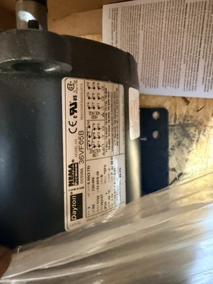 Dayton 36VF38B 5HP 1760RPM 230/460V 3-Phase Induction Open Motor