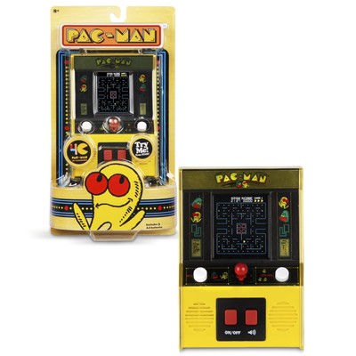 Basic Fun 09530 Classics Pac-Man Color LCD Retro Mini Arcade Spiel Pac-Mann
