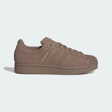 Adidas Originals Men's Superstar II Shoes in Chalky Brown