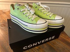 Converse Womens 8 Lift OX Platform Shoe Sneaker Mens 6