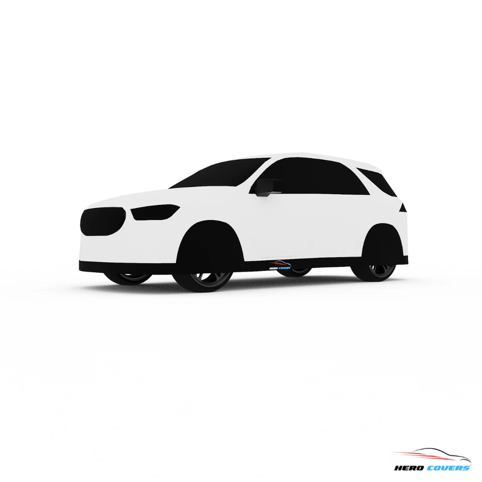 Cubierta de coche interior y exterior | Compatible para Mercedes-Benz GLE de HeroCovers Foto 2 de 4