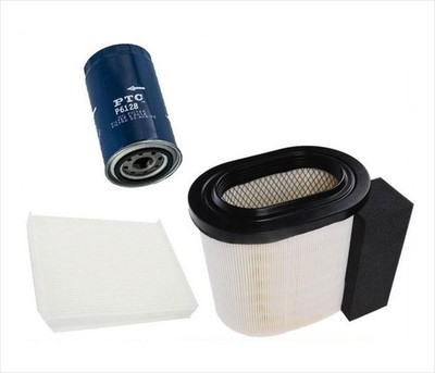Air Filter Cabin Filter & Oil Filter 3 Pieces For Ford F-250 6.7L 2017 2018 2019