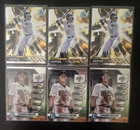 Lot of 6 2024 Bowman Chrome Konnor Griffin Plasma Power & Draft Night Rookie RC