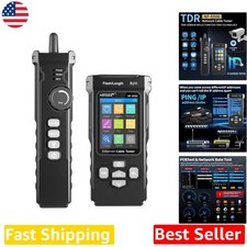 Advanced Ethernet Cable Tester TDR PoE Ping Scan Port Flash Network Speed