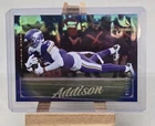 2025 Panini Luminance Football Blue Jordan Addison #97