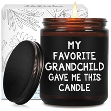 Novelty Candle Gifts for Grandpa from Grandkids, My Favorite Grandchild Gave