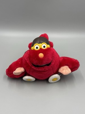 1989 Floppy Flyers Zum-Zum Racer Plush Airplane Hand Puppet Pretend Play 24K Co.