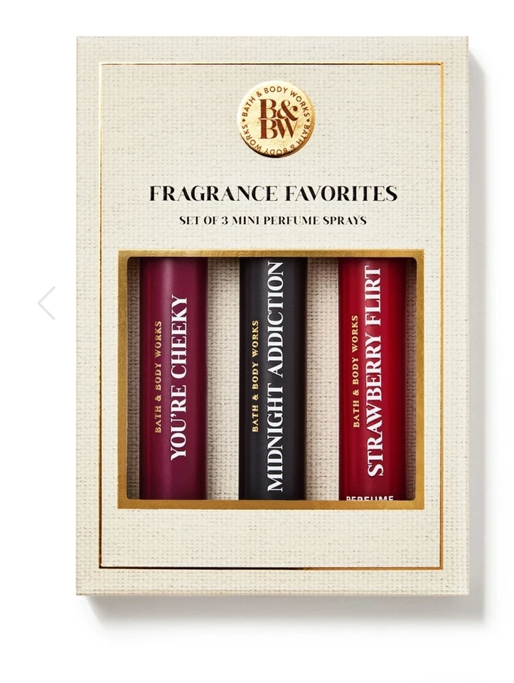 1X Baño y Cuerpo Funciona LUJOS COTIDIANOS 3 PIEZAS MINI PERFUME SPRAY SET DE REGALO  Foto 4 de 4