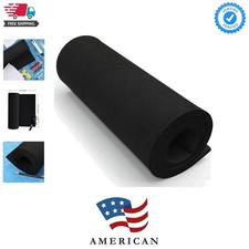Black Eva Foam Sheet roll, eva Craft Foam 10mm Thick,13.9" x 39", High Densit...