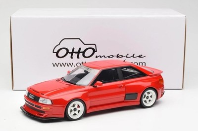 1994 AUDI 80 B4 COUPE RS2 PRIOR DESIGN 2021 RED 1:18 SCALE BY OTTO OT1068
