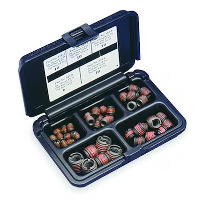 E-Z Lok Ez-C108 Thread Repair Kit, Self Locking Thread Inserts, 1/4''-20, 10-24,