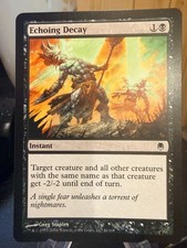 MTG Magic the Gathering Darksteel Echoing Decay