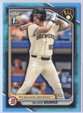 2024 Bowman Draft - Blake Burke #BD-95 Sky Blue /499 (RC)