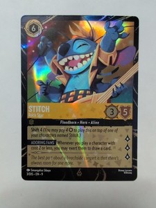 Stitch Rock Star Lorcana | eBay