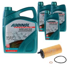 FEBI BILSTEIN Ölfilter 8L ADDINOL SUPER LIGHT 0540 für BMW 1er F20 118i 116i