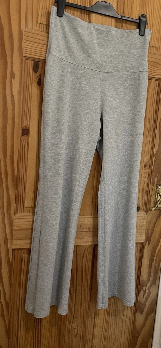 Pantalones grises H&M para mujer y mujer talla M usados verano 2025 vendedor del Reino Unido~