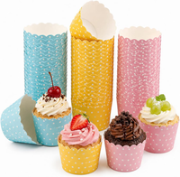150 StüCk Cupcake FöRmchen, MuffinföRmchen Papier Bunt, Mini Muffins PapierföRmc
