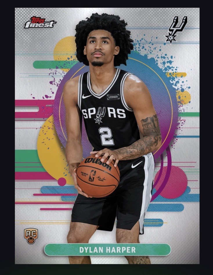 2025-26 TOPPS NBA Finest Rookie Uncommon RC- DYLAN HARPER (TOPPS NBA DigitaICard