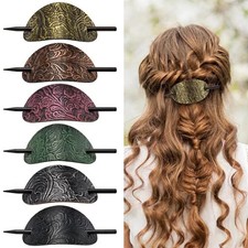 Shape Stick Hair Slide Leather Hair Sticks Hair Barrette Hair Tie Hair Pins