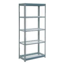 Global Industrial Heavy Duty Shelving 36"W x 12"D x 84"H With 5 Shelves Wire