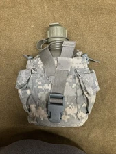 USGI MOLLE II 1 QT Canteen Pouch , 1 QT Canteen W/ NBC Cap And Cup