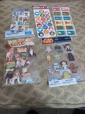 Lot of NEW Stickers - Star Wars, Dogs, Peanuts, Pooh